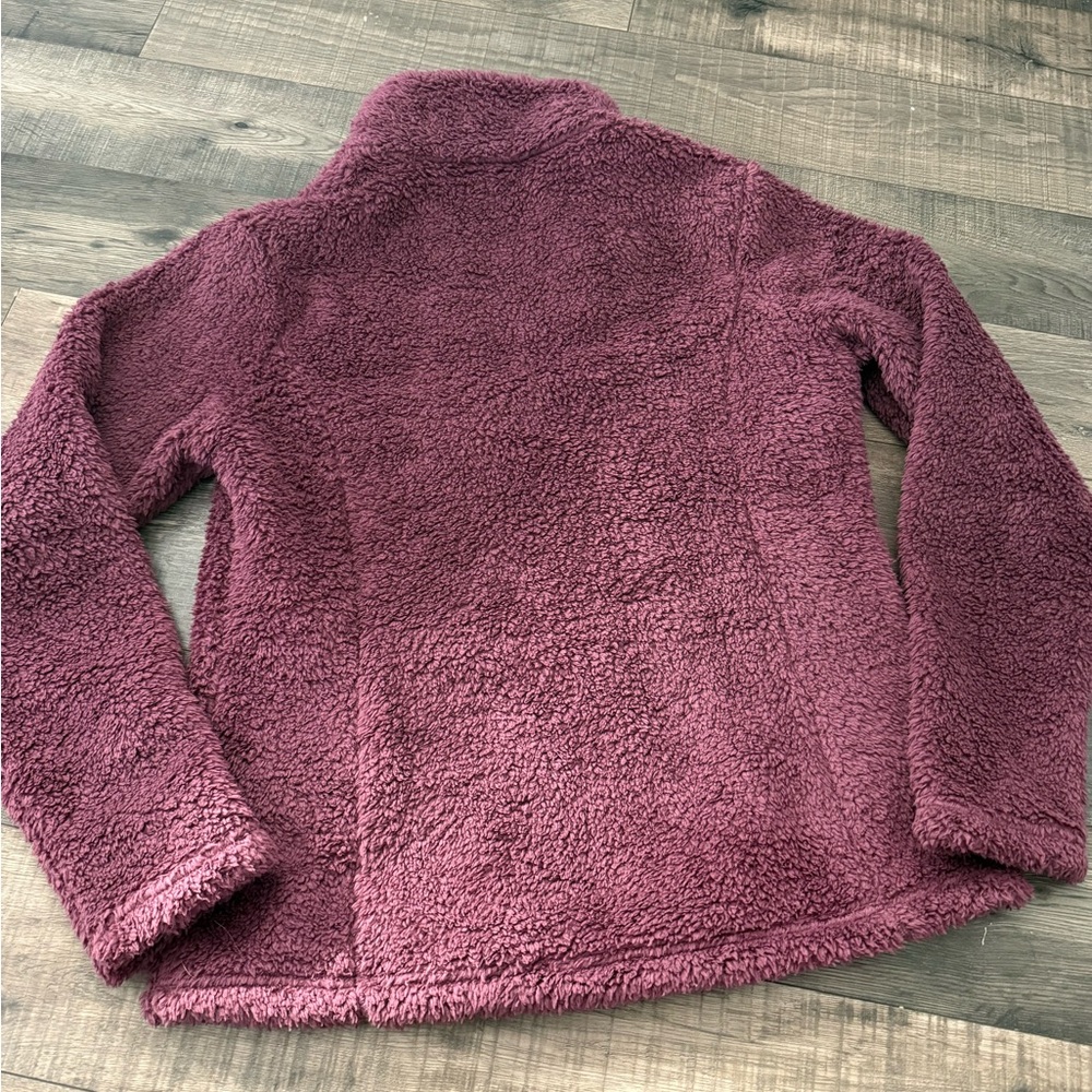 NWT Patagonia Women's Los Gatos 1/4 Zip in Plum - Picture 3 of 3
